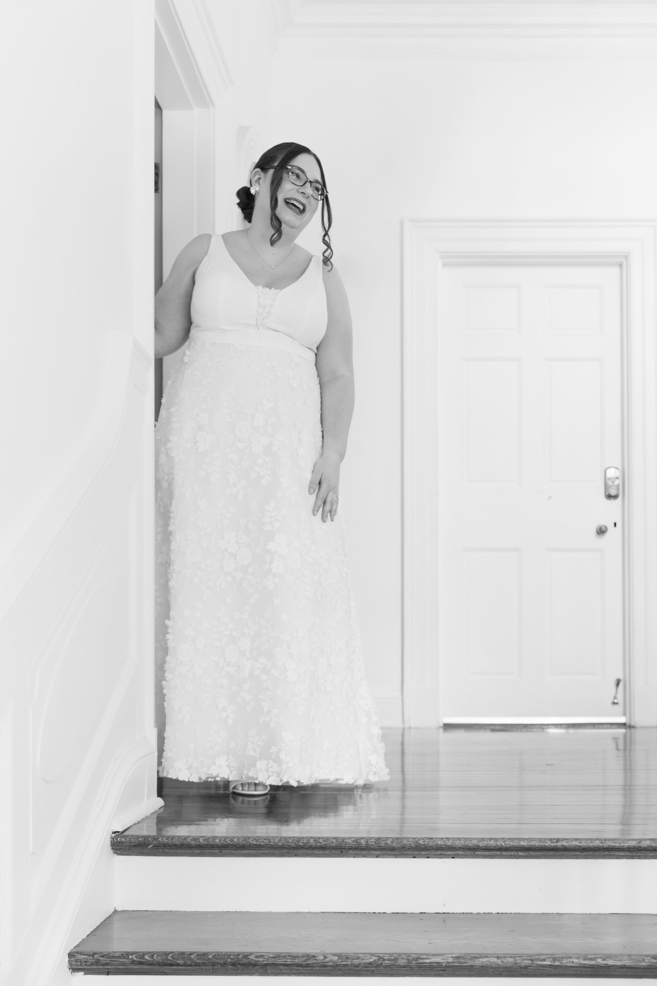bride first look